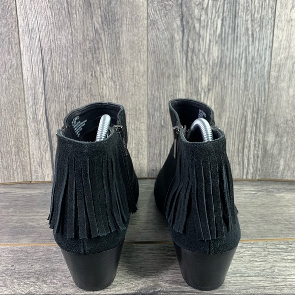 Kenneth Cole Reaction Women’s Pilates Suede Bootie Black Size 9 - Picture 5 of 8